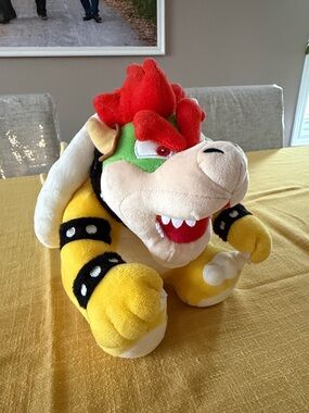 Authentic Bowser Plush from super Mario world at Epic universe